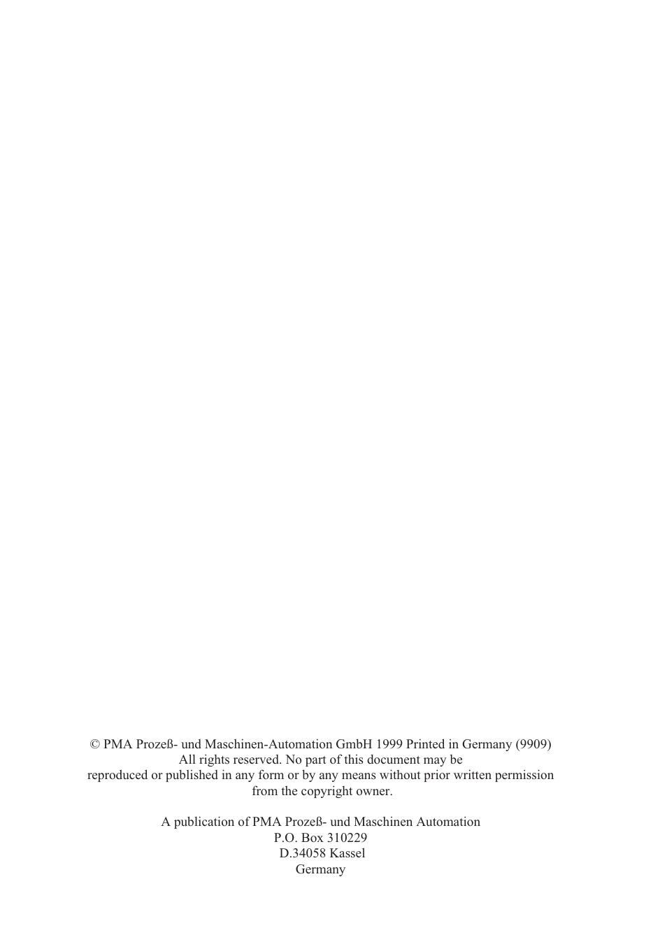 West Control Solutions KS 800 ISO1745 Interface Manual User Manual | Page 2 / 34