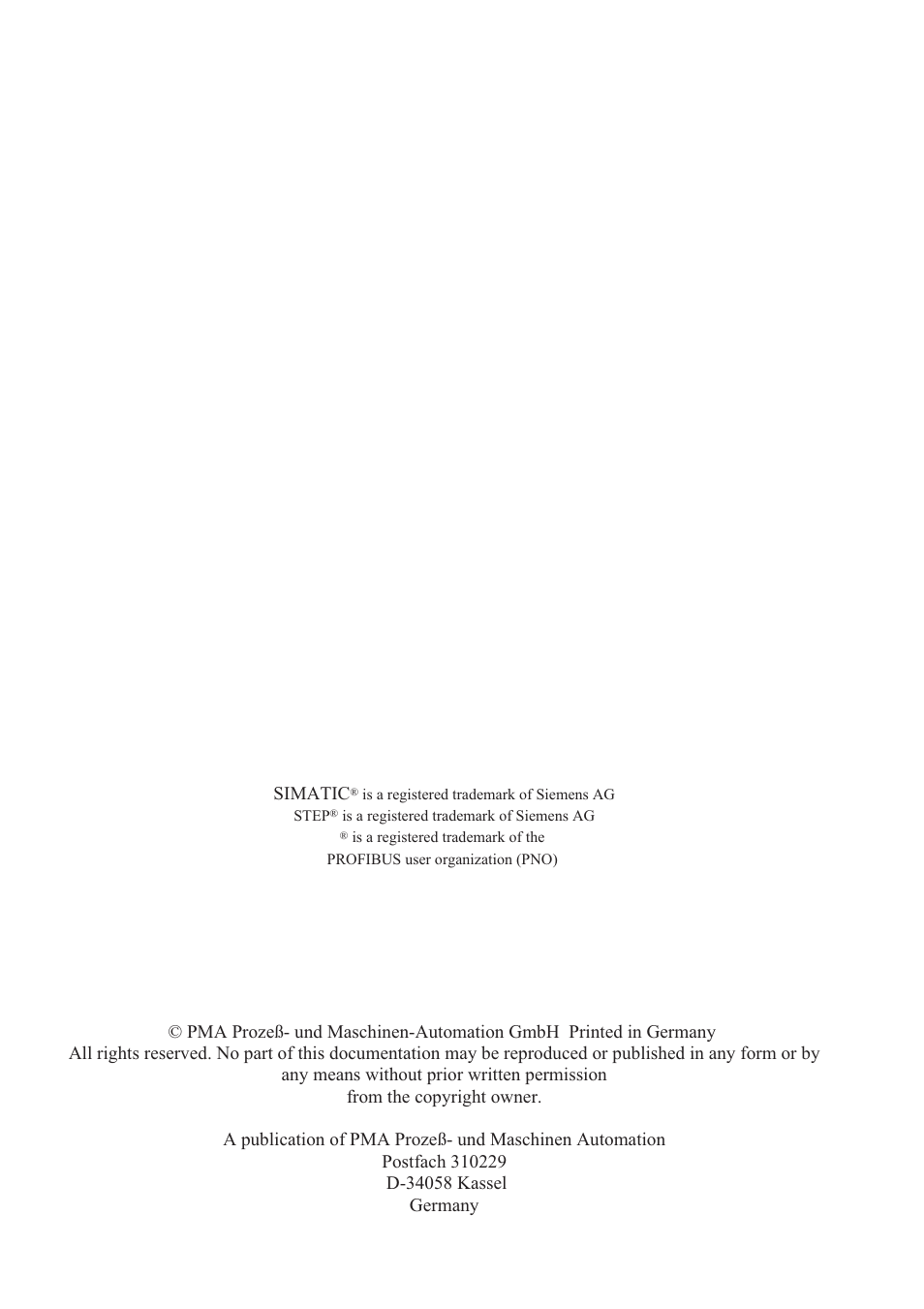 West Control Solutions KS 800 Profibus Interface Manual User Manual | Page 2 / 52
