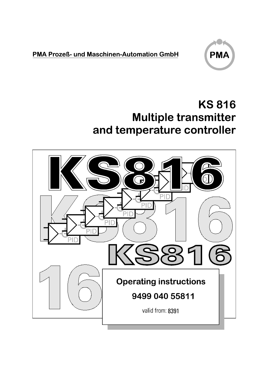 West Control Solutions KS 816 User Manual | 22 pages