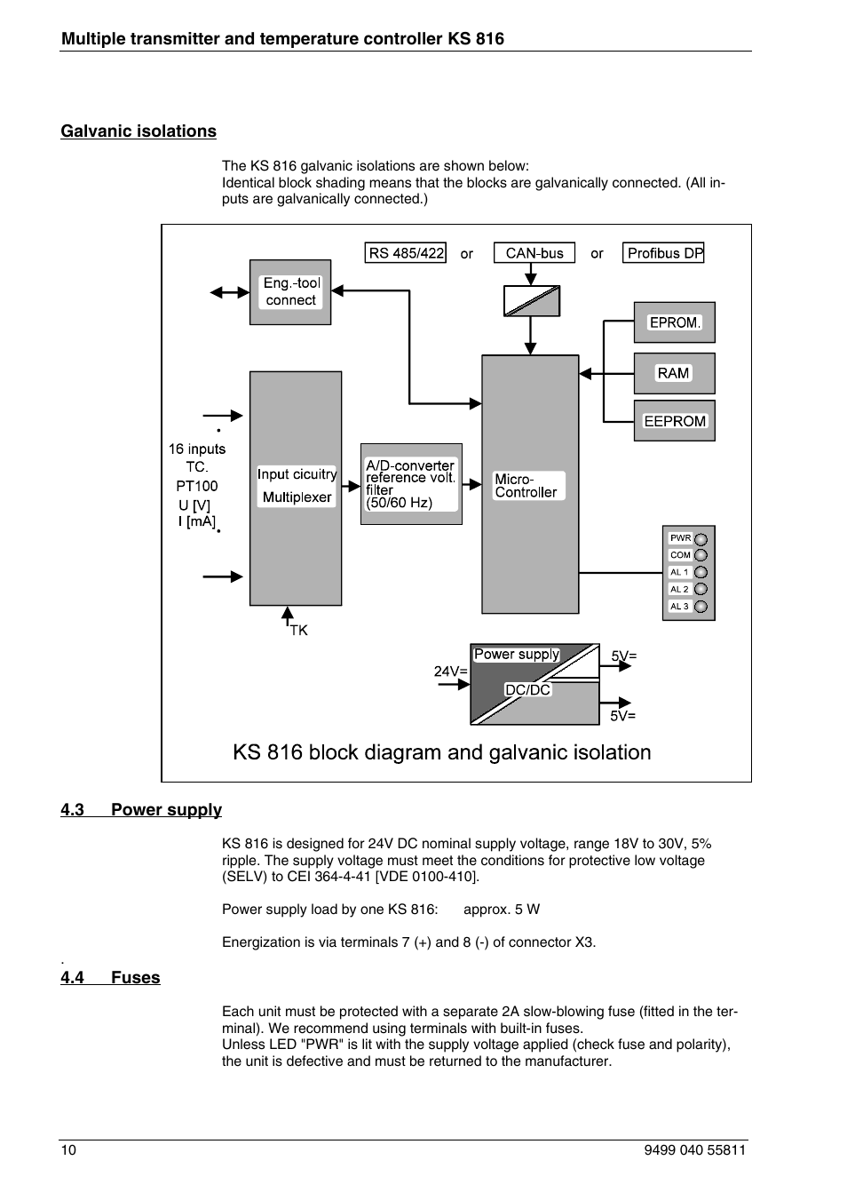 West Control Solutions KS 816 User Manual | Page 10 / 22