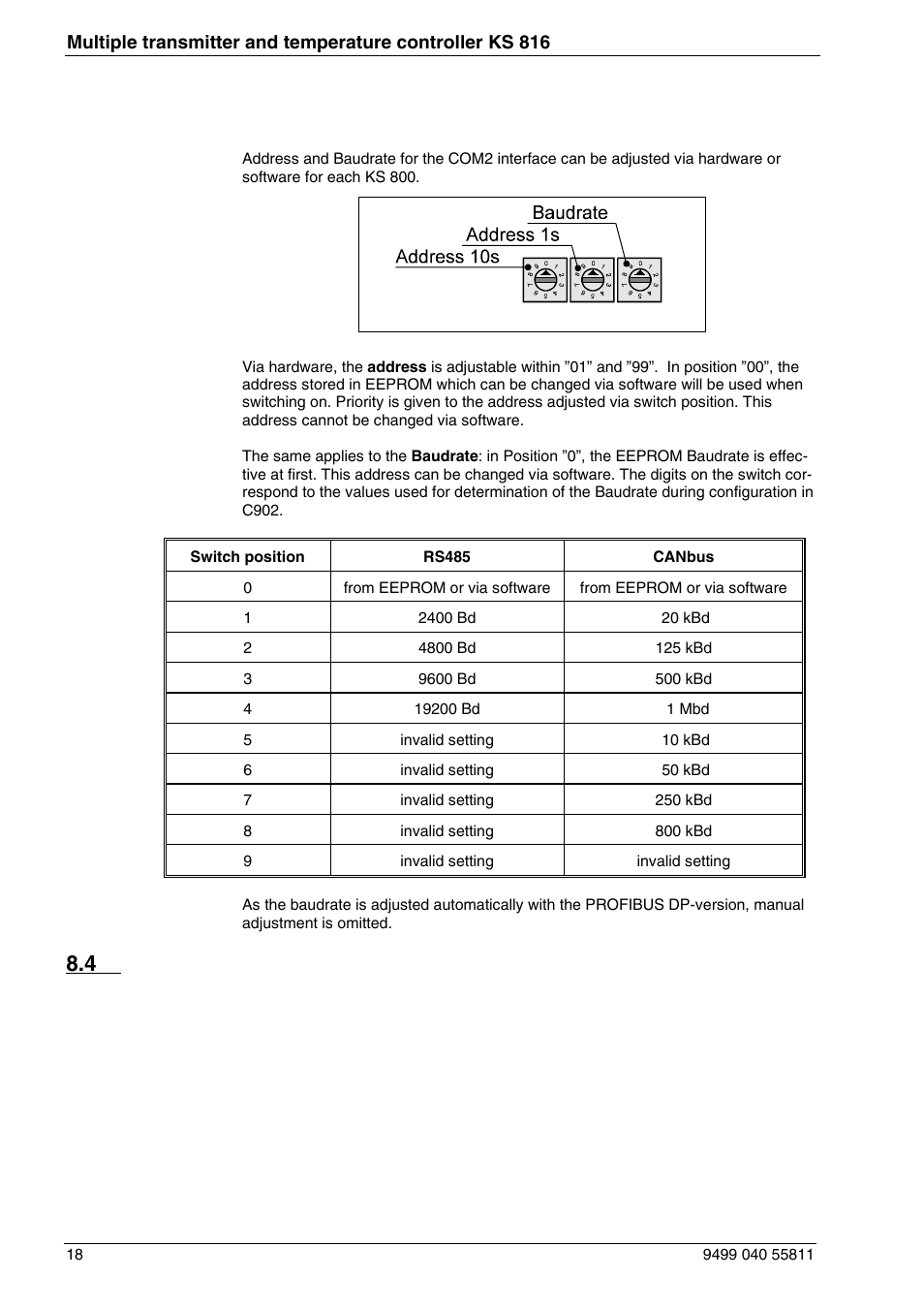 West Control Solutions KS 816 User Manual | Page 18 / 22