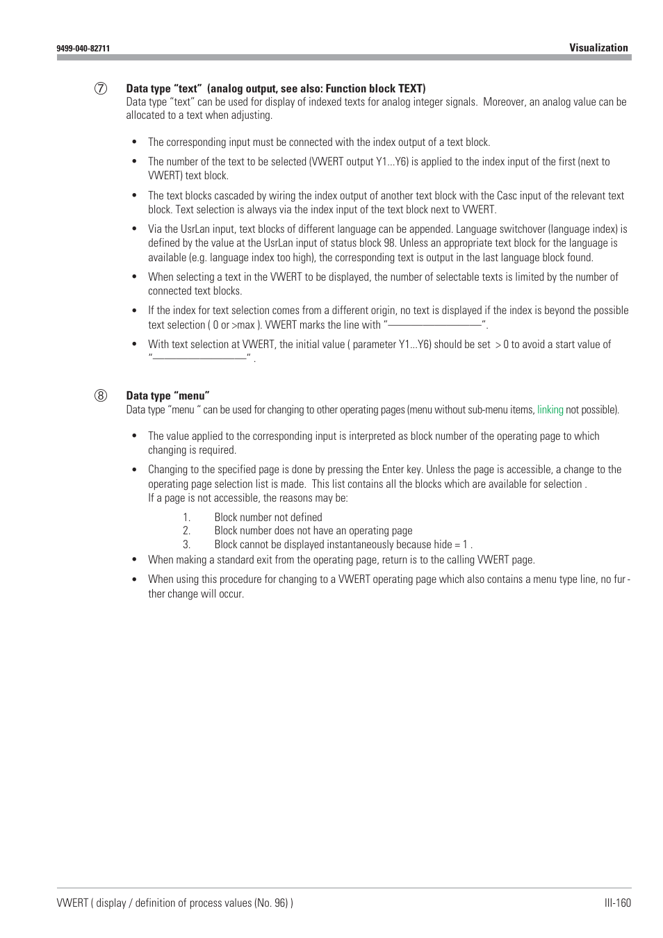 West Control Solutions KS98-1 User Manual | Page 160 / 320