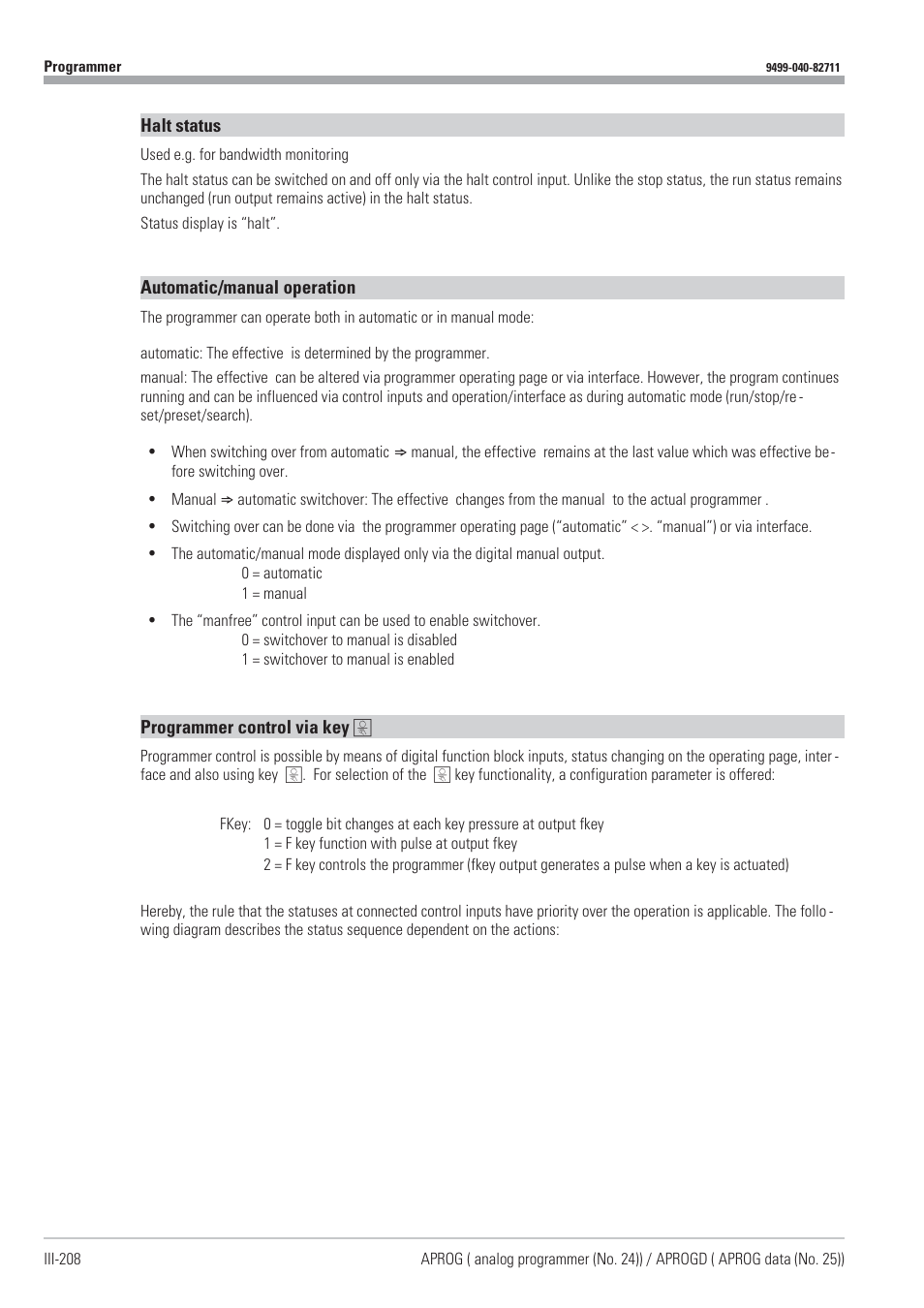 West Control Solutions KS98-1 User Manual | Page 208 / 320