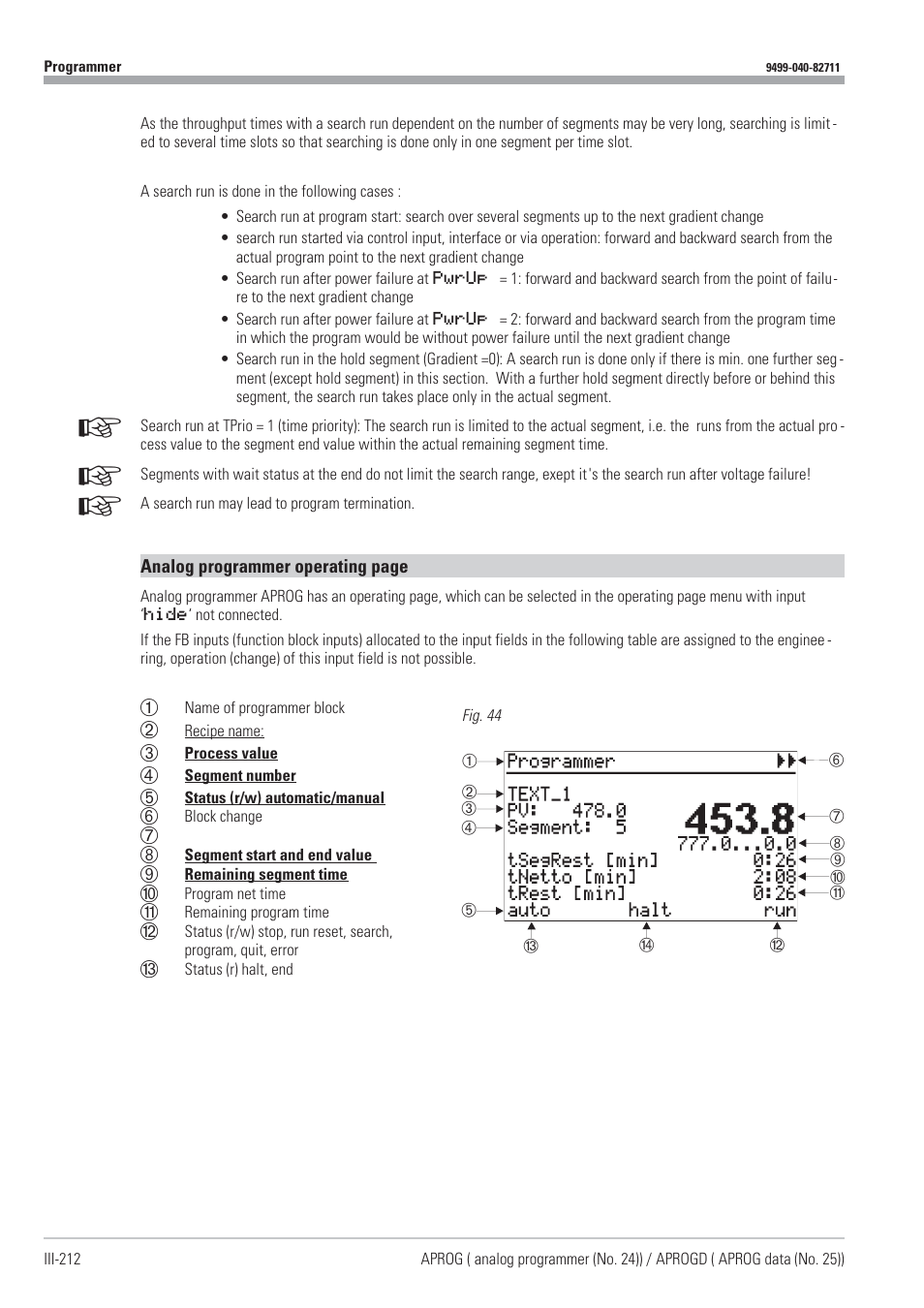 West Control Solutions KS98-1 User Manual | Page 212 / 320