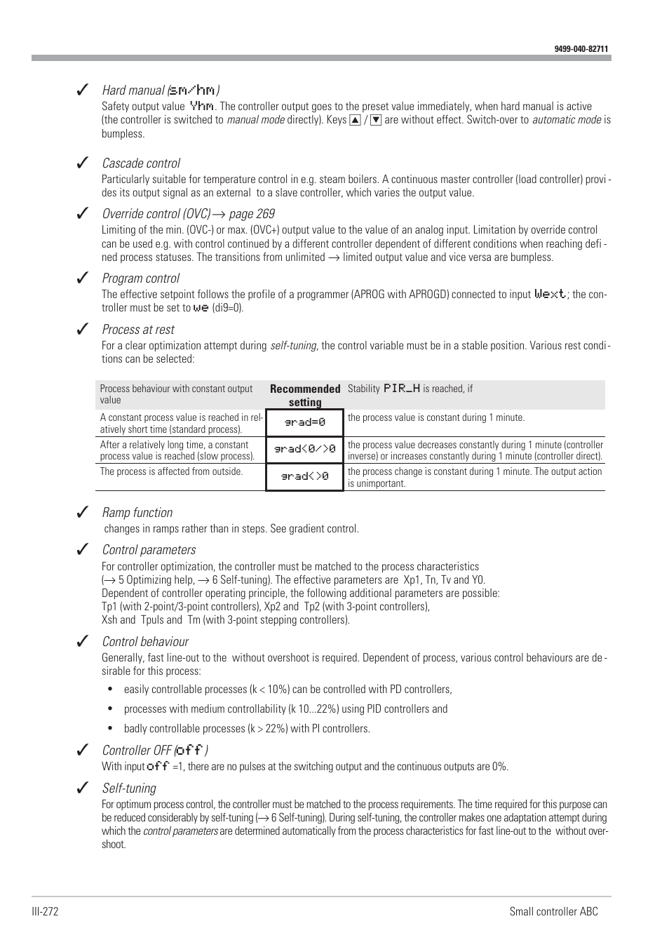 West Control Solutions KS98-1 User Manual | Page 272 / 320