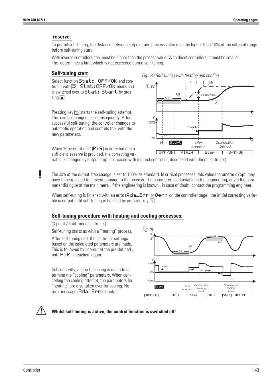 Reserve, Self-tuning start | West Control Solutions KS98-1 User Manual | Page 43 / 320