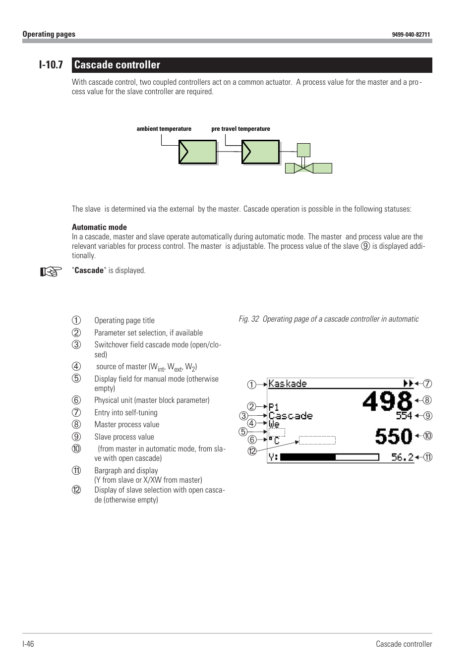 I-10.7 cascade controller 46, Cascade controller 46 - 47, I-10.7 cascade controller | West Control Solutions KS98-1 User Manual | Page 46 / 320