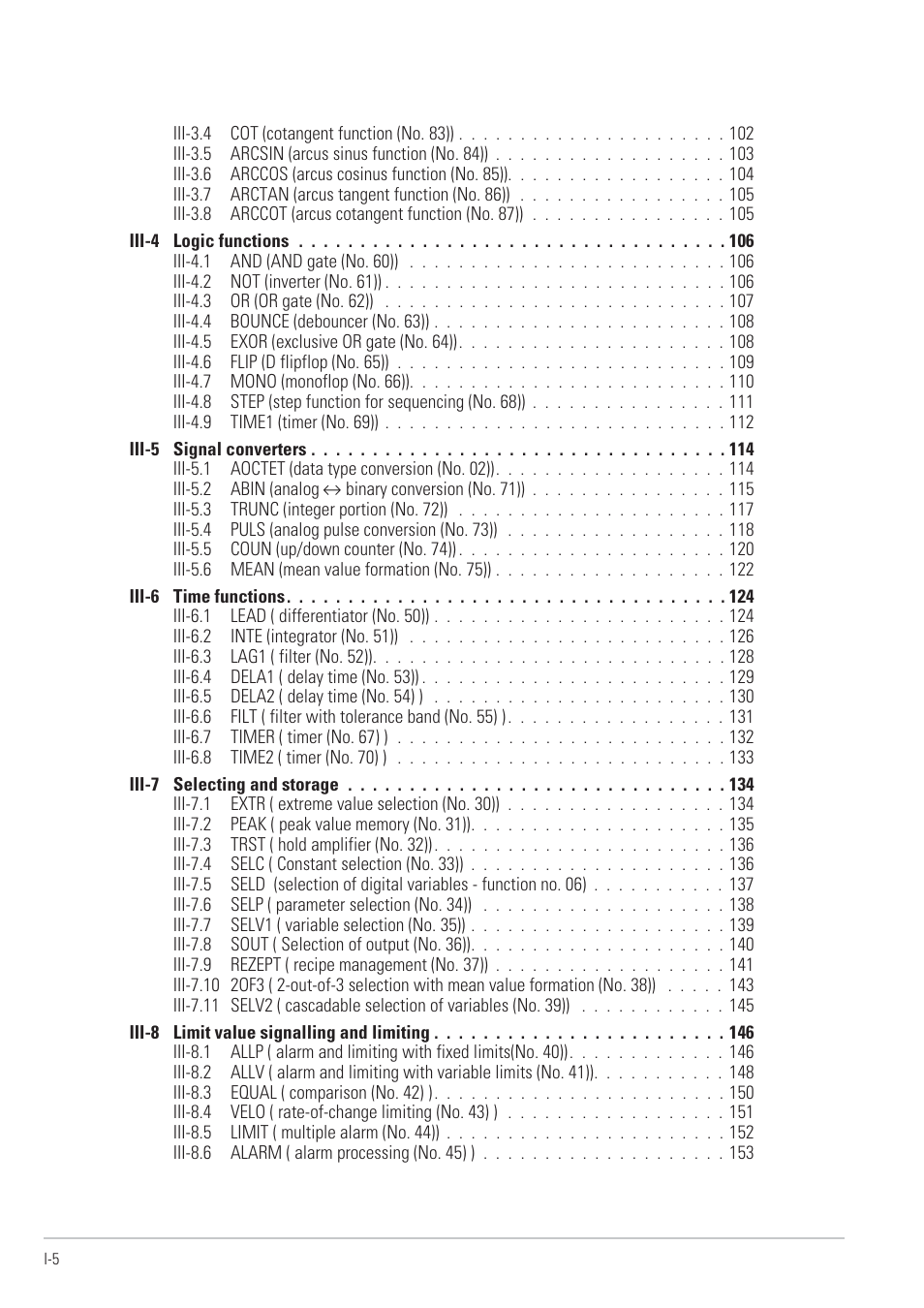 West Control Solutions KS98-1 User Manual | Page 5 / 320