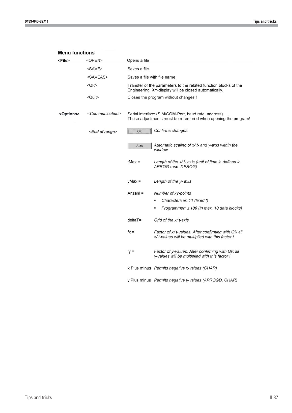 West Control Solutions KS98-1 User Manual | Page 87 / 320