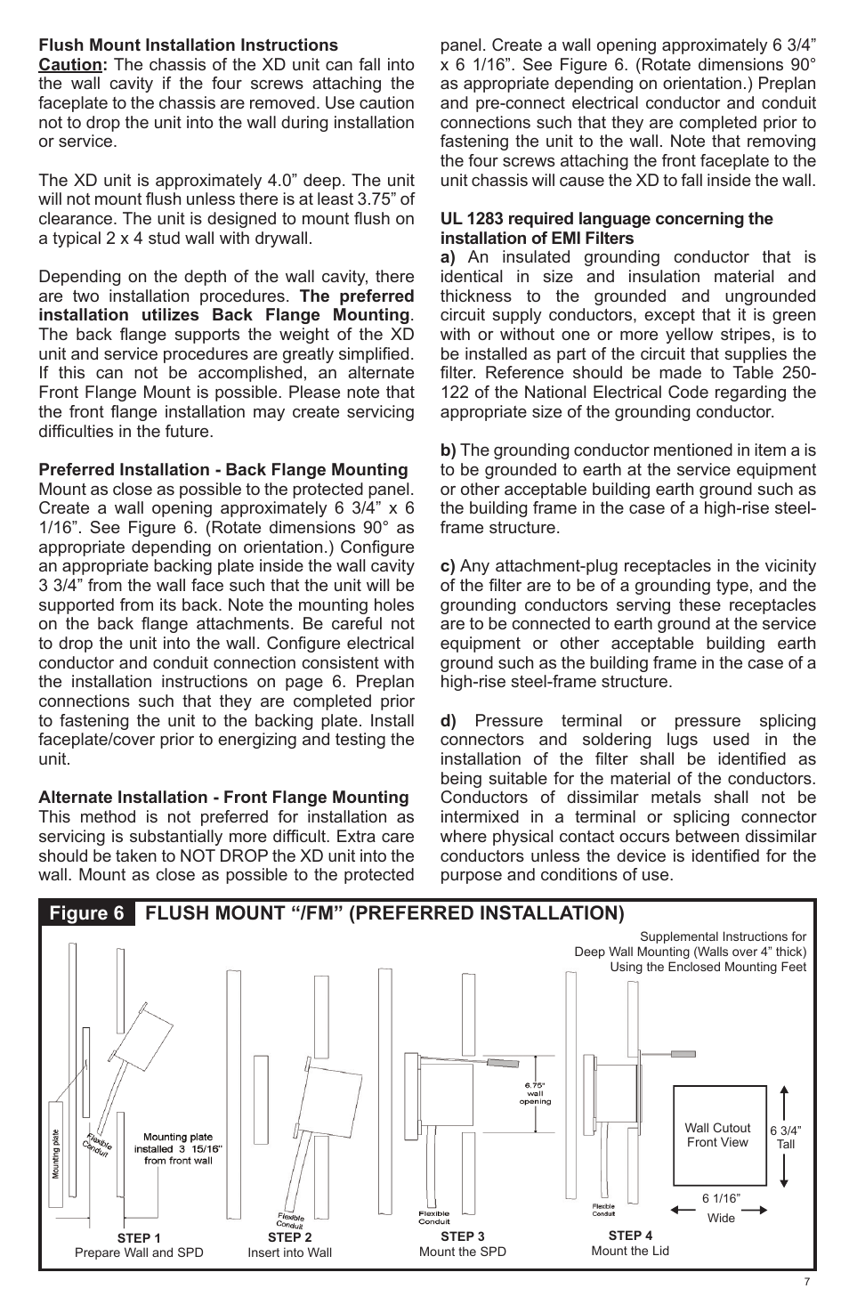 Advanced Protection XDS User Manual | Page 7 / 20