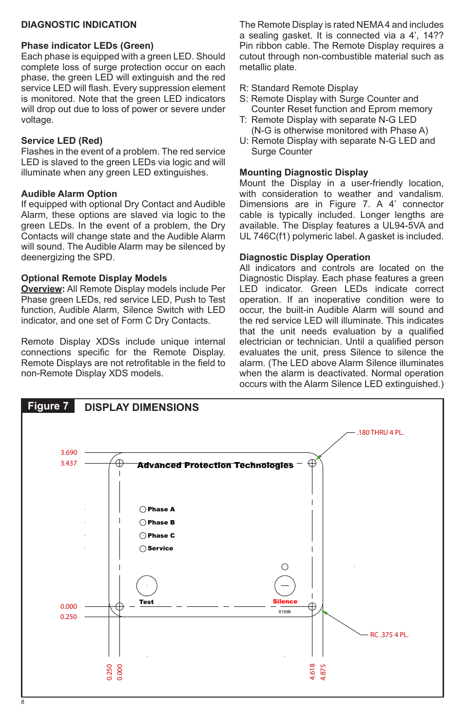 Advanced Protection XDS User Manual | Page 8 / 20