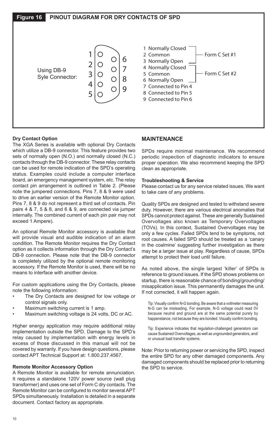 Advanced Protection XGA User Manual | Page 10 / 24
