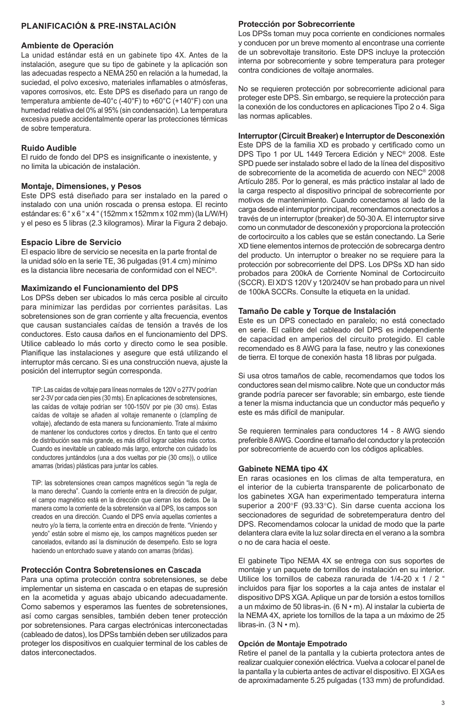 Advanced Protection XGA User Manual | Page 15 / 24