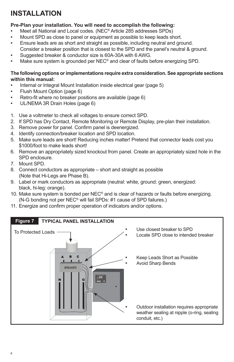 Installation | Advanced Protection HPS User Manual | Page 6 / 24