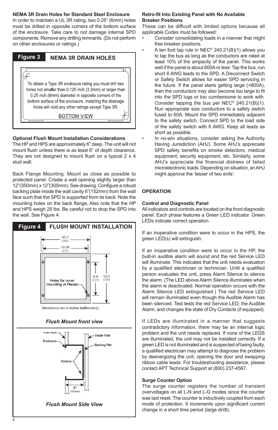 Advanced Protection HPS User Manual | Page 8 / 24