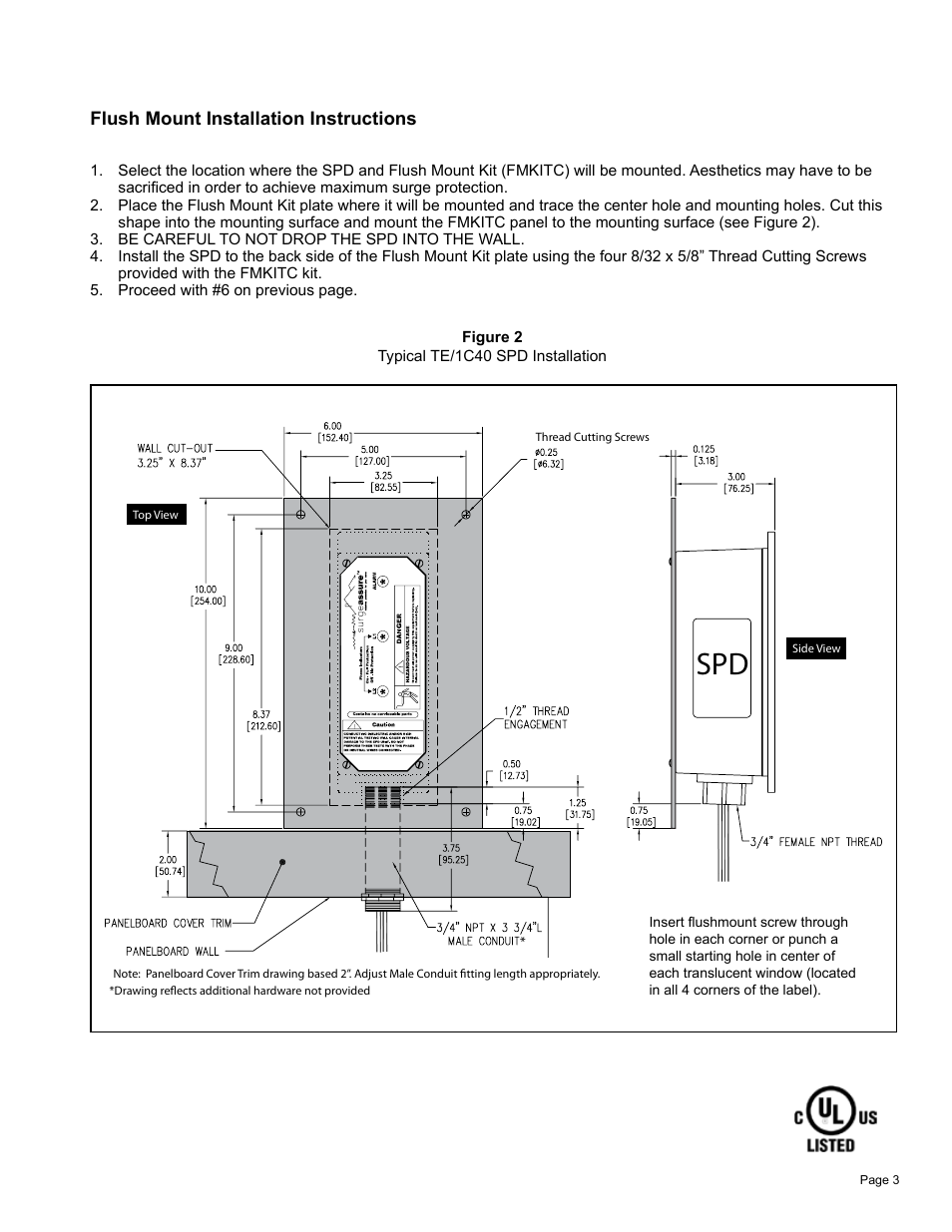 Advanced Protection TE/1C40 User Manual | Page 5 / 8