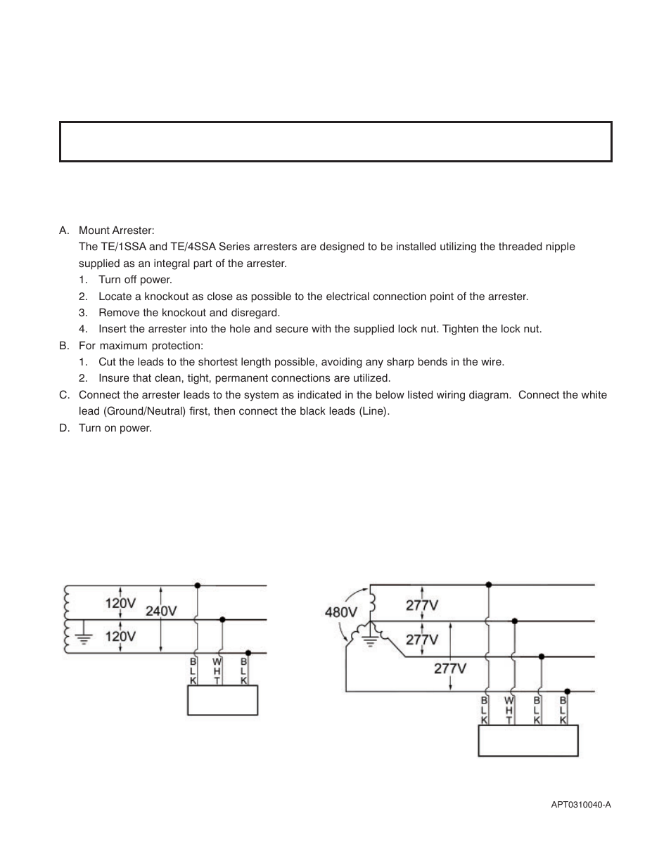 Advanced Protection 1SSA User Manual | Page 2 / 2