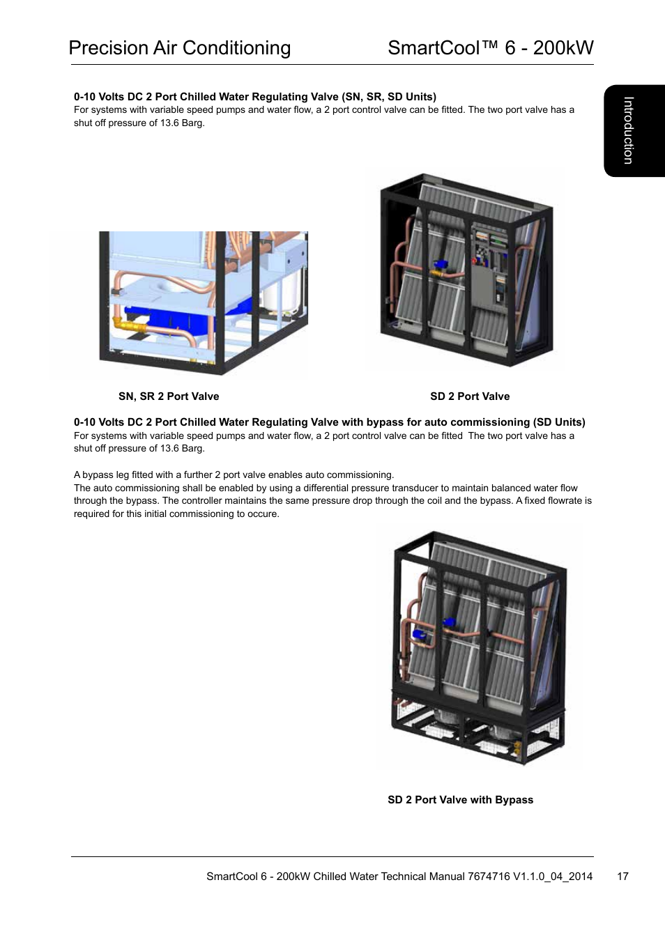 Precision air conditioning smartcool™ 6 - 200kw | Airedale SmartCool 11-233kW User Manual | Page 17 / 194