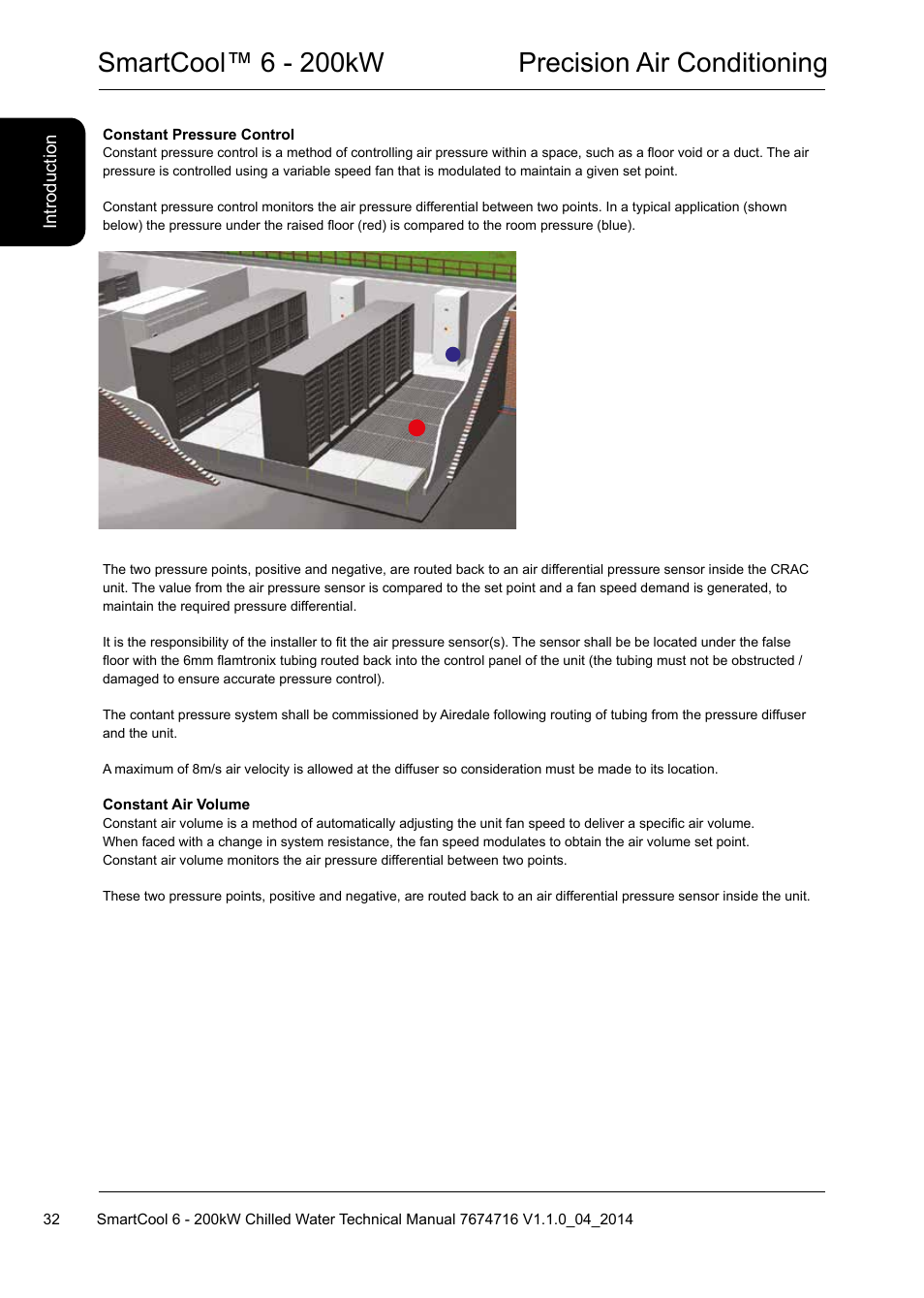Smartcool™ 6 - 200kw precision air conditioning | Airedale SmartCool 11-233kW User Manual | Page 32 / 194
