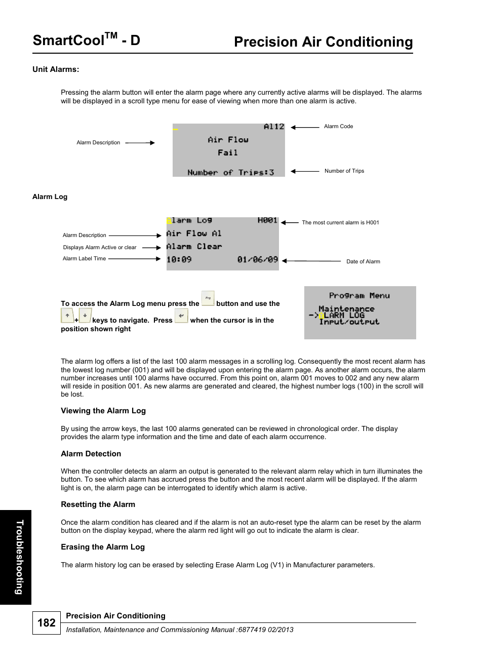 Smartcool, Precision air conditioning | Airedale SmartCool 11-233kW User Manual | Page 182 / 218