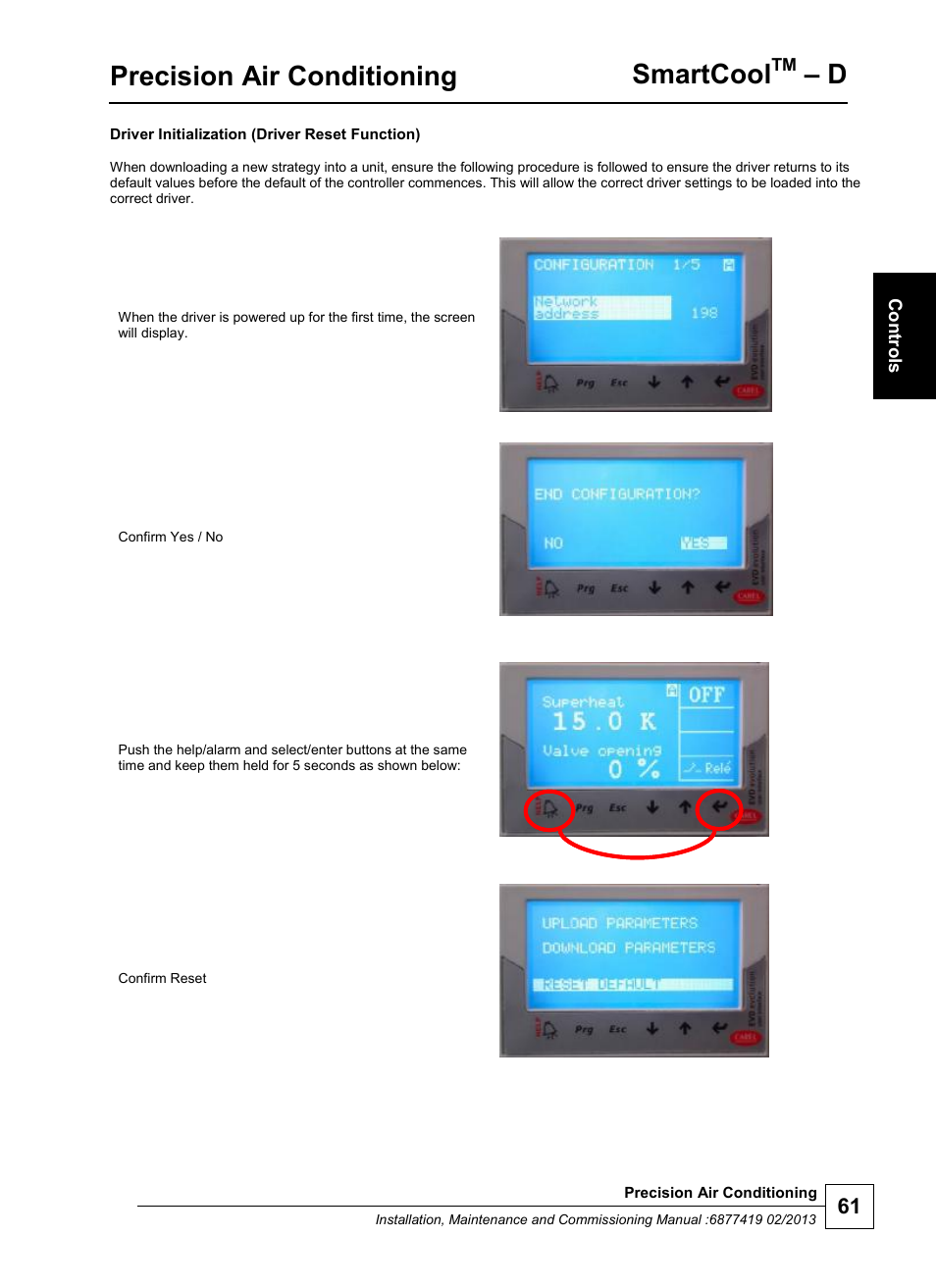 Precision air conditioning, Smartcool | Airedale SmartCool 11-233kW User Manual | Page 61 / 218