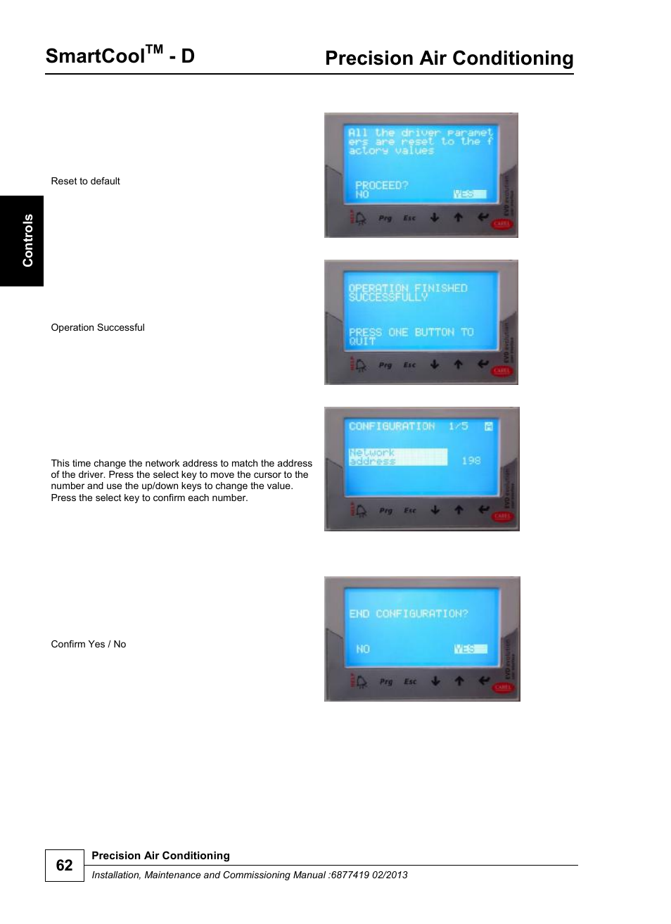 Smartcool, Precision air conditioning | Airedale SmartCool 11-233kW User Manual | Page 62 / 218