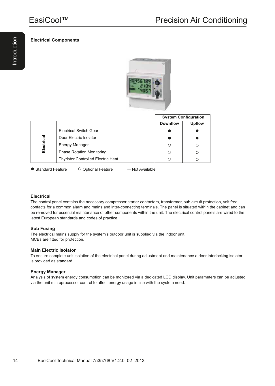 Easicool™ precision air conditioning | Airedale EasiCool 6kW  64kW User Manual | Page 14 / 122