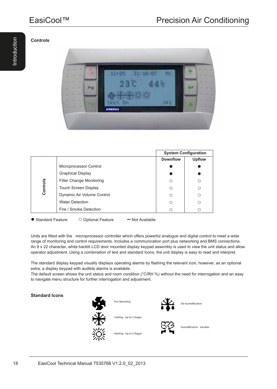 Easicool™ precision air conditioning | Airedale EasiCool 6kW  64kW User Manual | Page 18 / 122