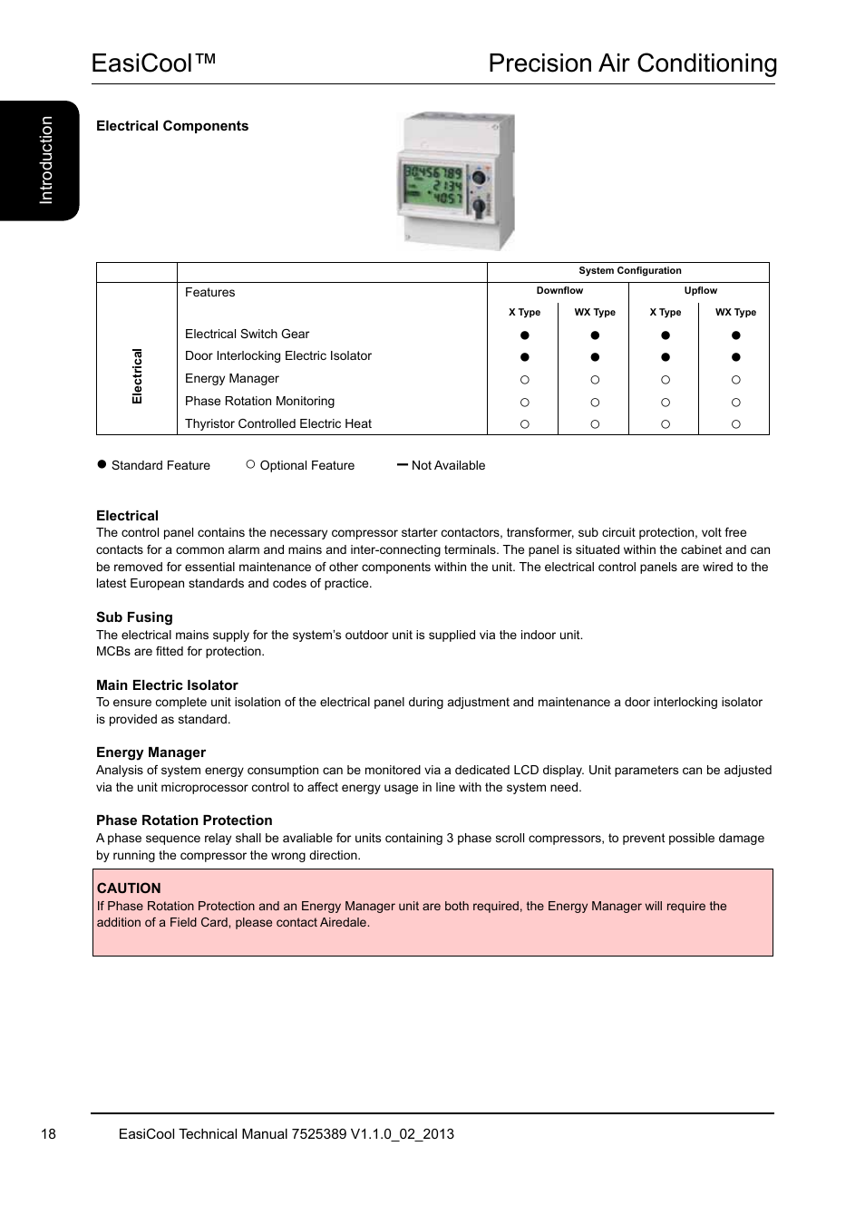 Easicool™ precision air conditioning | Airedale EasiCool 6kW  64kW User Manual | Page 18 / 134