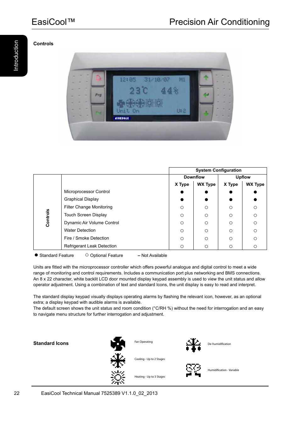 Easicool™ precision air conditioning | Airedale EasiCool 6kW  64kW User Manual | Page 22 / 134