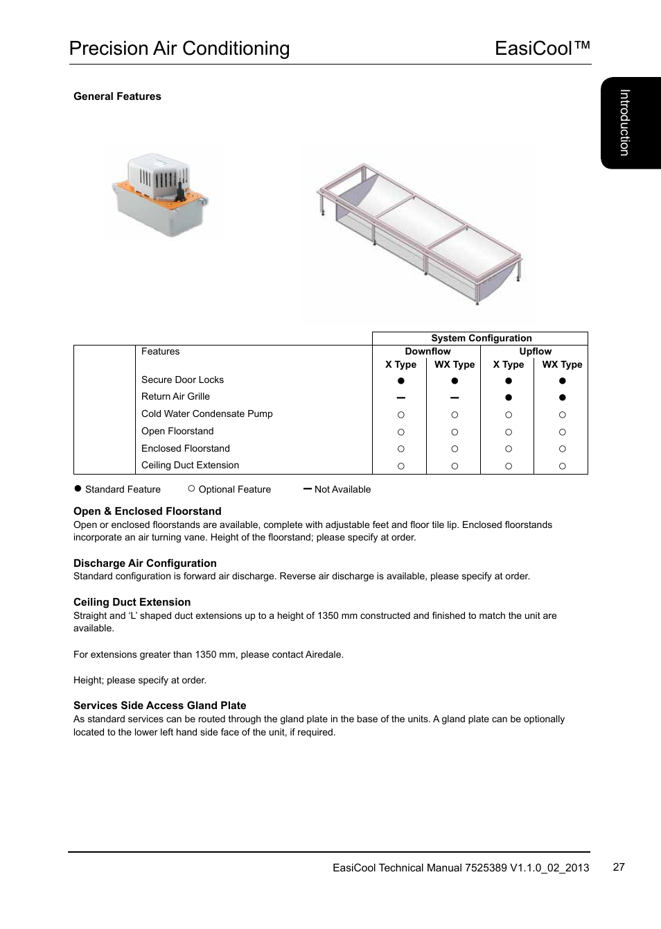 Easicool™ precision air conditioning | Airedale EasiCool 6kW  64kW User Manual | Page 27 / 134