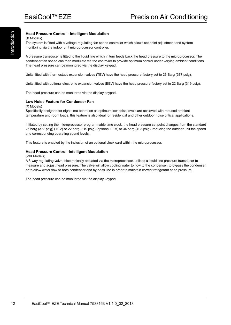 Easicool™eze precision air conditioning | Airedale EasiCool 6kW  64kW User Manual | Page 12 / 142