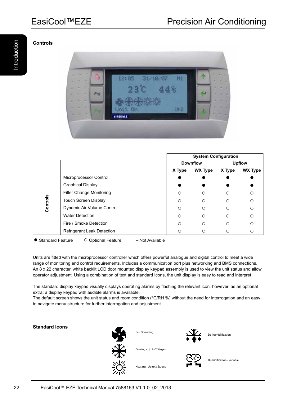 Easicool™eze precision air conditioning | Airedale EasiCool 6kW  64kW User Manual | Page 22 / 142