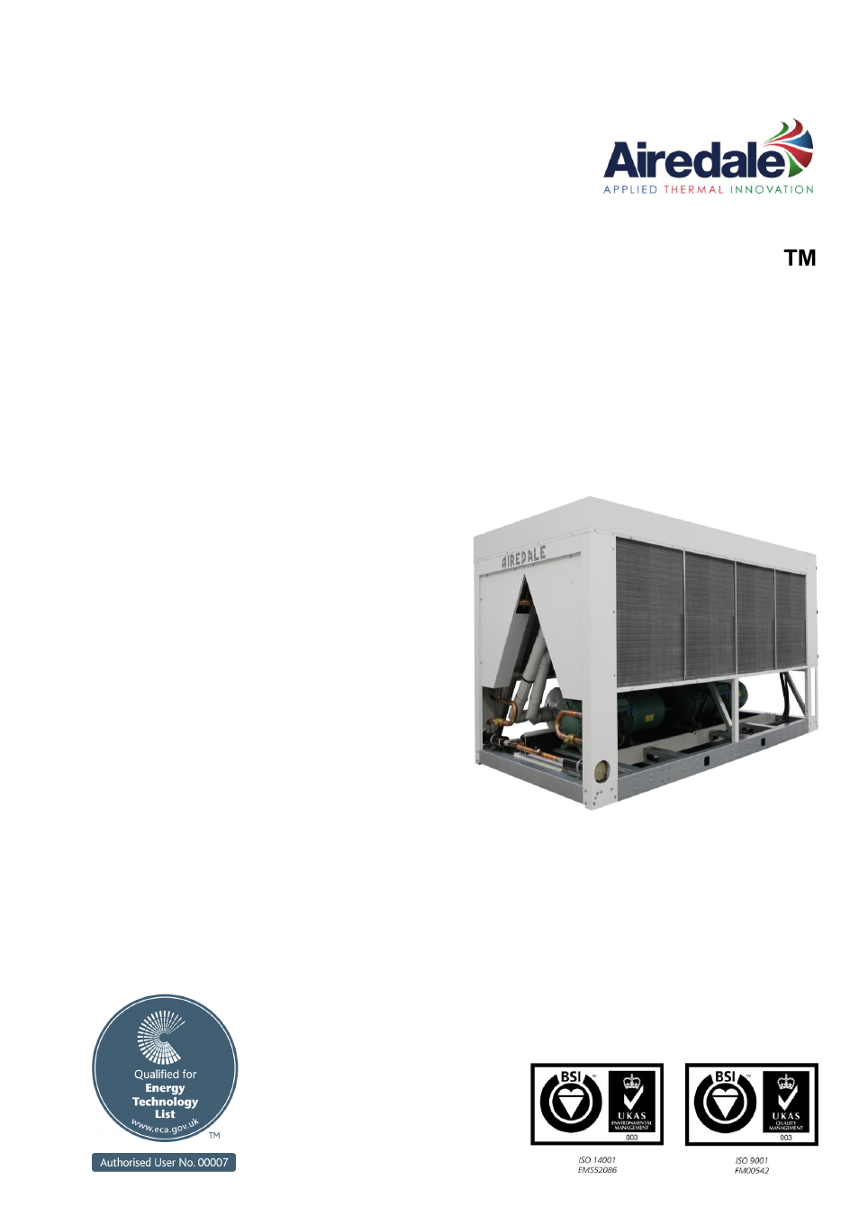 Airedale OptiChill FreeCool 500kW - 1365kW User Manual | 71 pages