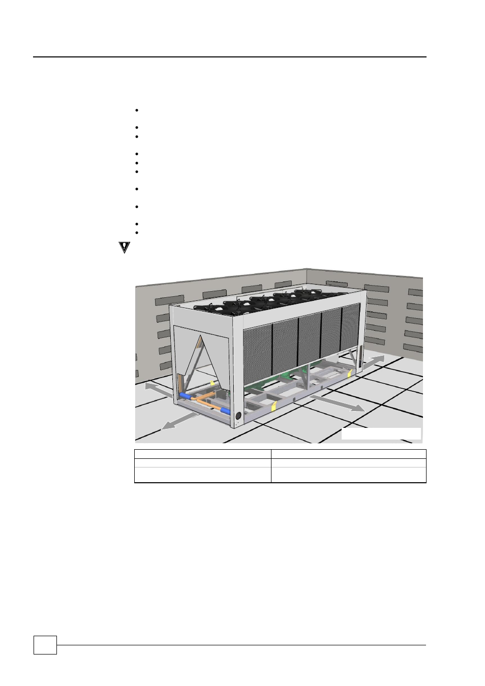 Positioning, Optichill freecool active cabinet exhaust chillers, Installation data | Airedale OptiChill FreeCool 500kW - 1365kW User Manual | Page 112 / 122