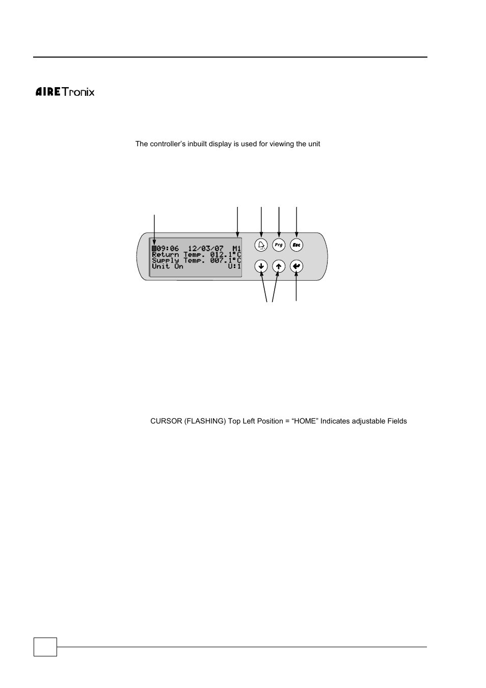 Controls, General description, Optichill freecool active cabinet exhaust chillers | Airedale OptiChill FreeCool 500kW - 1365kW User Manual | Page 38 / 122