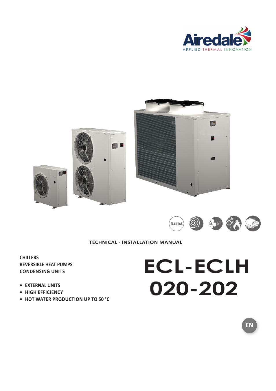 Airedale EcoChill 6kW - 46kW User Manual | 88 pages