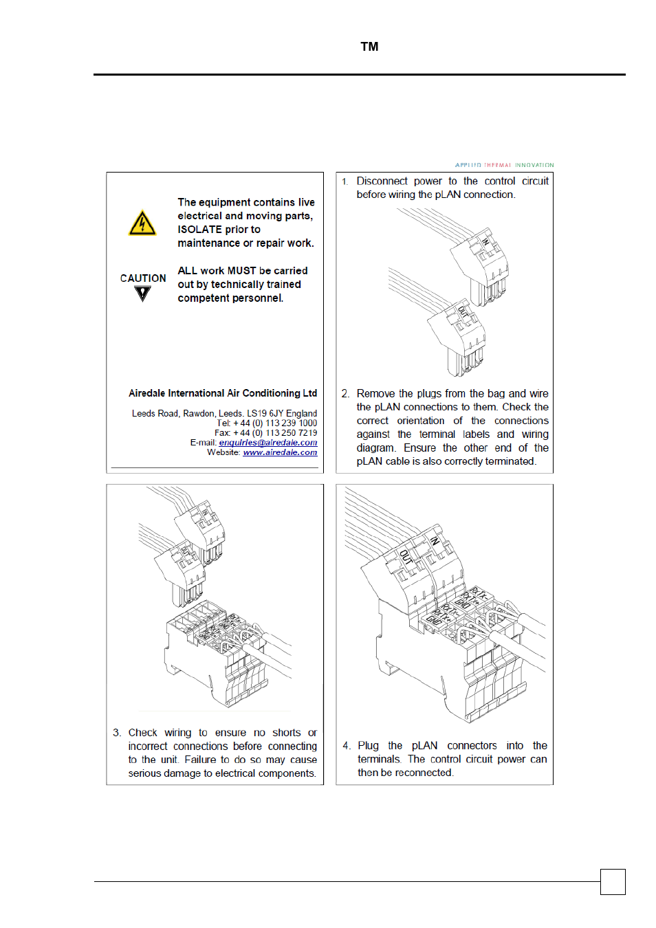 Chillers ultima ™ remote air cooled | Airedale Ultima Remote Air Cooled 75kW - 450kW User Manual | Page 33 / 40