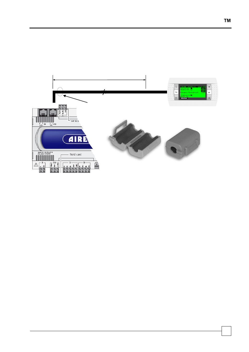 Remote display keypad, Condensing units blucube | Airedale BluCube 10-48kW User Manual | Page 59 / 74