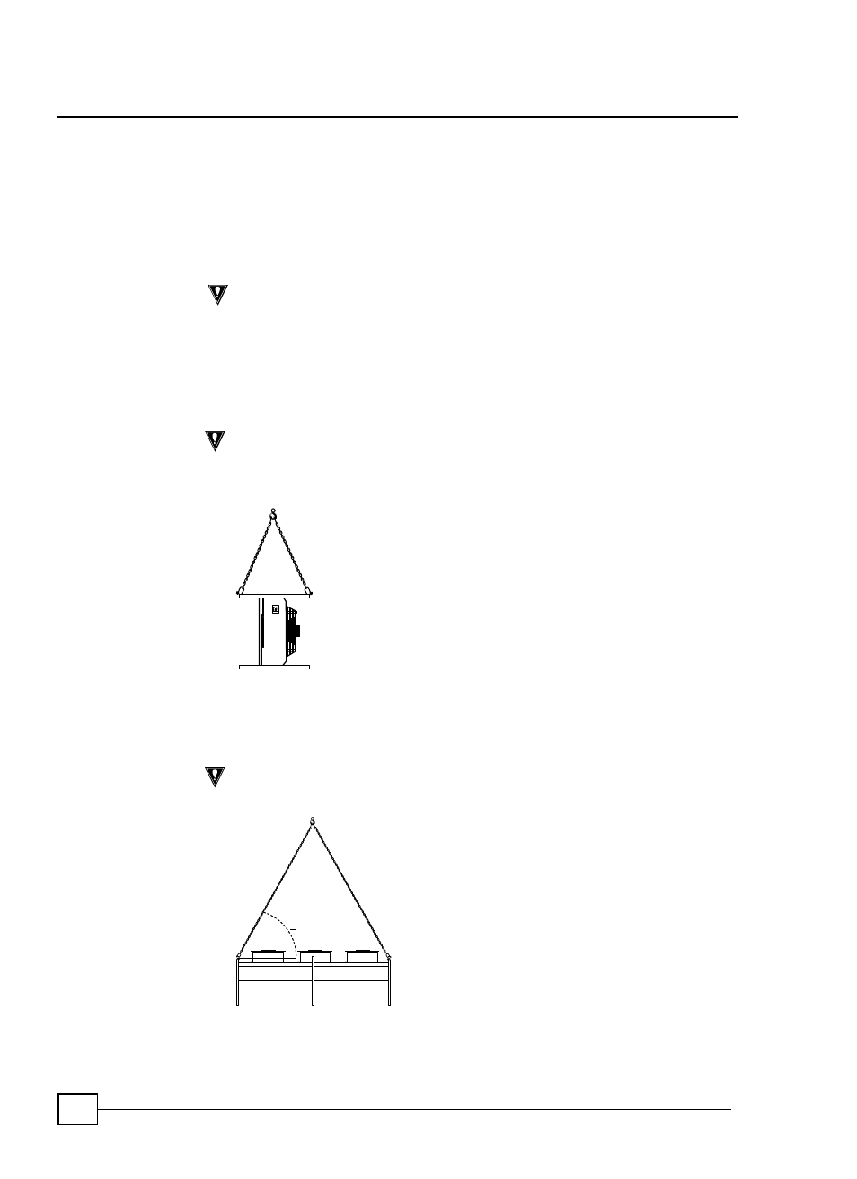 Unit lifting, General, Horizontal air discharge | Vertical air discharge, Condensers | Airedale Air Cooled Condensers R410A User Manual | Page 14 / 26