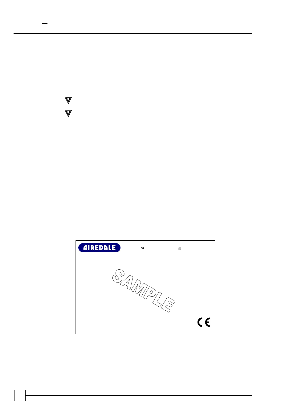 General statement | Airedale Air Cooled Condensers R410A User Manual | Page 4 / 24