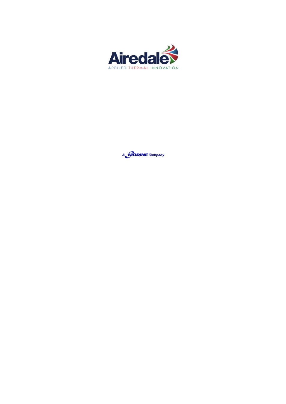 Airedale Condensing Units (CU) 3kW - 80kW User Manual | Page 28 / 28