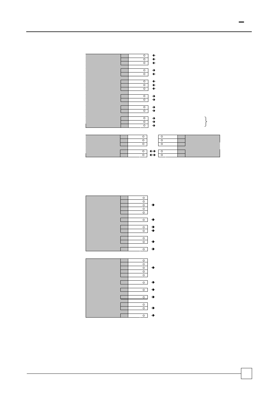 Condensing units cu 1 – 4, Field connections, Condensing units | Microprocessor controlled (ad05), System field connections for ad05 controlled units, Electro-mechanically controlled units, Cooling only units, Heat pump units | Airedale Condensing Units (CU) 3kW - 80kW User Manual | Page 11 / 12