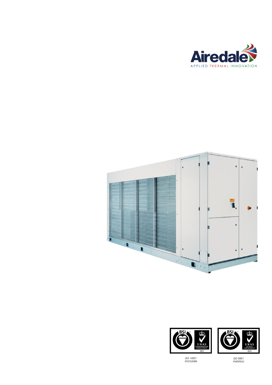 Airedale Ultima Compact Condensing Unit 30kW - 450kW User Manual | 36 pages