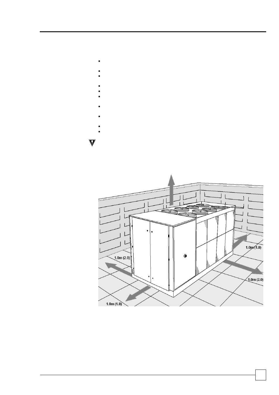 Positioning, Condensing units ultima compact, Installation data | Airedale Ultima Compact Condensing Unit 30kW - 450kW User Manual | Page 31 / 36
