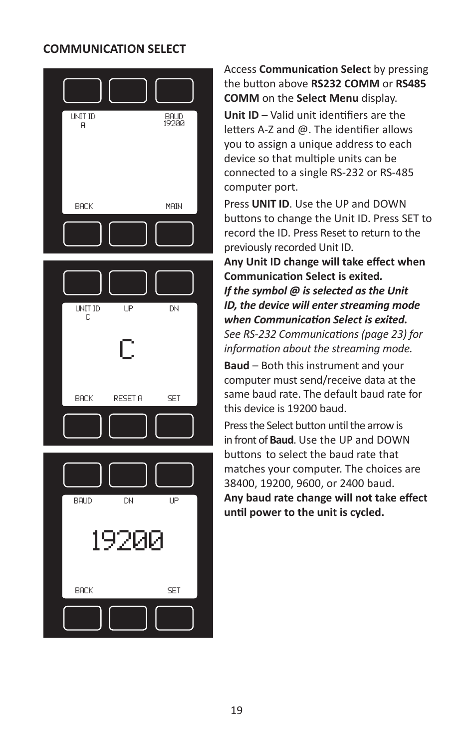 Alicat M Series Mass Flow Meter User Manual | Page 19 / 74