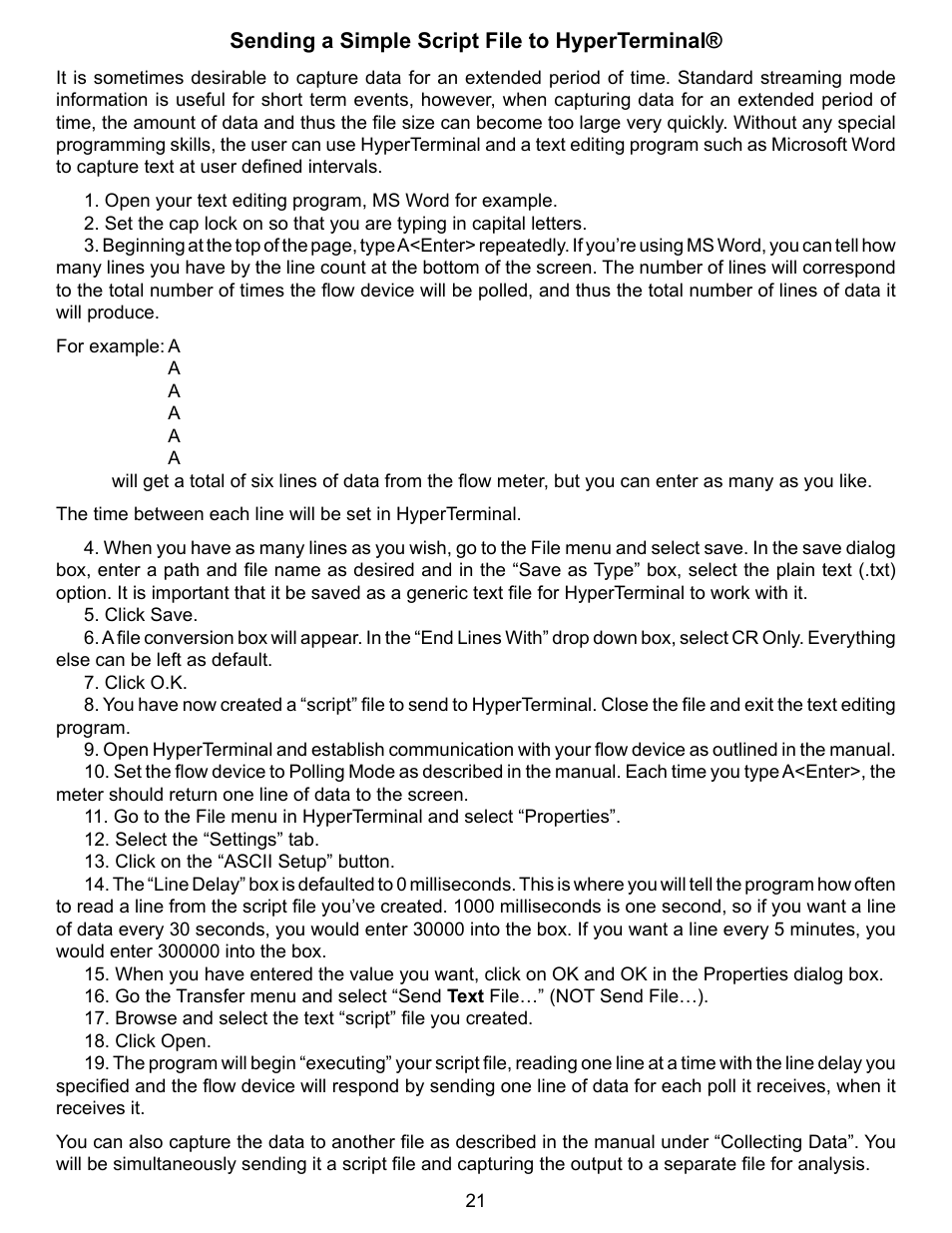 Alicat V Series Volumetric Flow Meter User Manual | Page 23 / 48