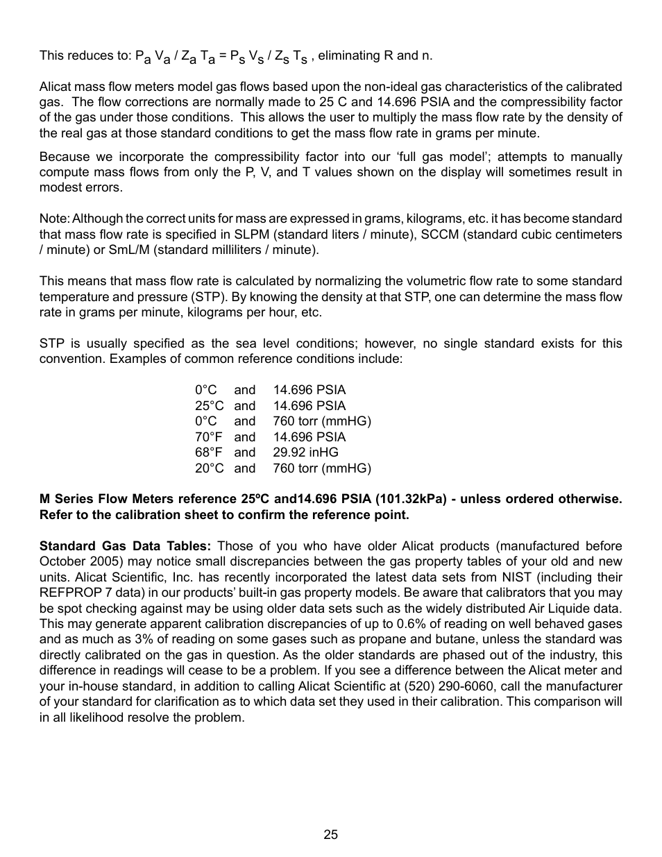 Alicat V Series Volumetric Flow Meter User Manual | Page 27 / 48