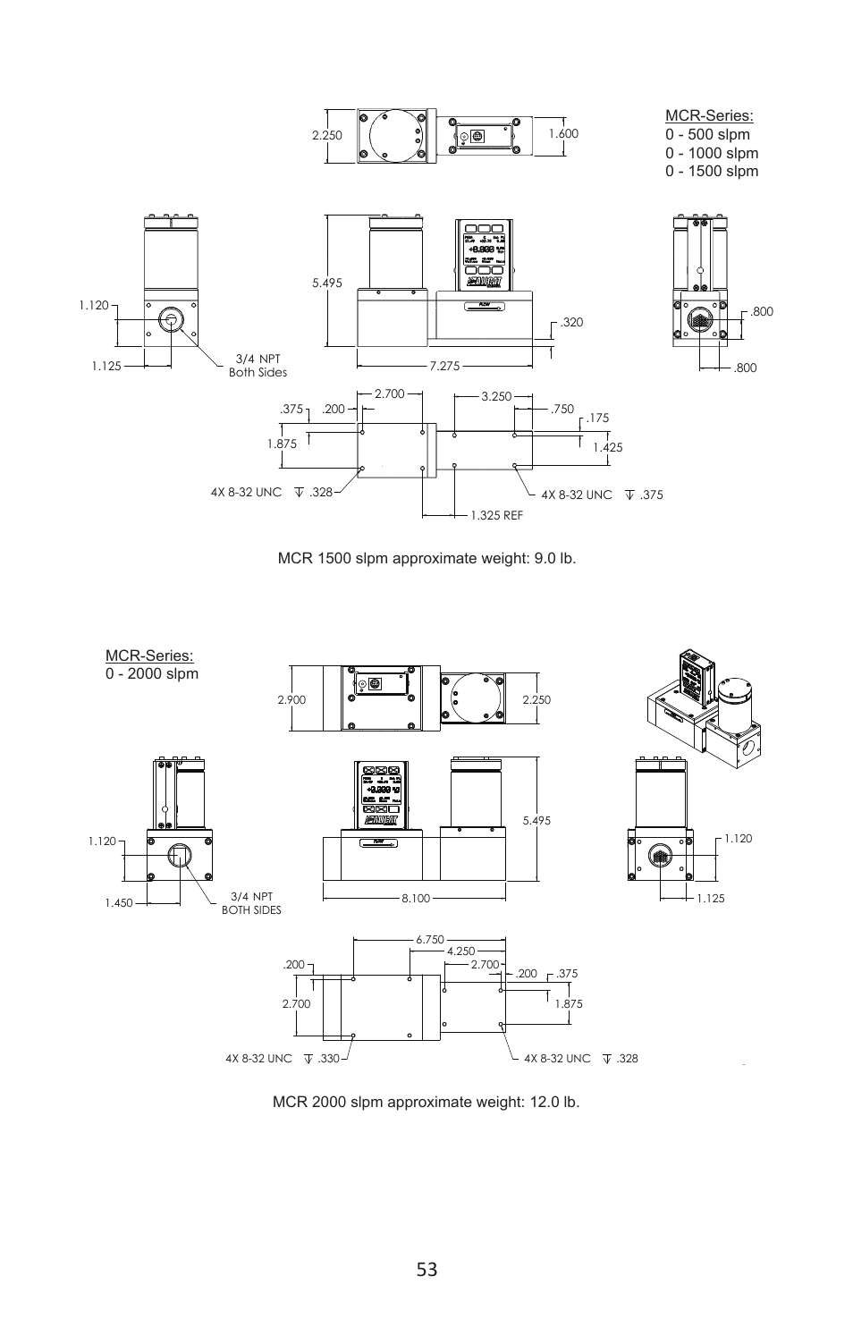 Alicat MC Series Mass Flow Controller User Manual | Page 53 / 88