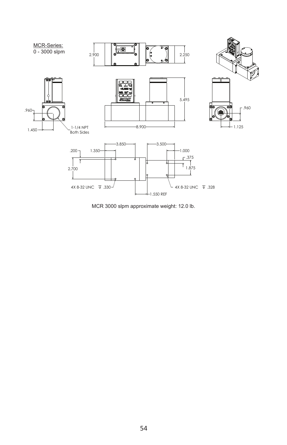 Alicat MC Series Mass Flow Controller User Manual | Page 54 / 88